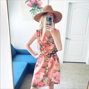 {Chico’s} Boho Watercolor Print Sundress